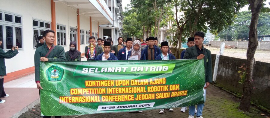 Penyambutan Pemenang Lomba Internasional Jeddah