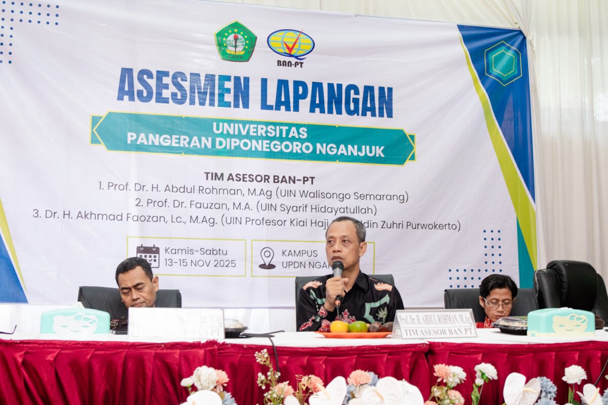 Pembukaan Asesmen Lapangan Universitas Pangeran Diponegoro Nganjuk tahun 2025